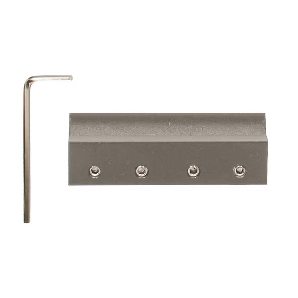 Satin Nickel Rail Connector for Ladder Rail, Meadow Lane, Mfr#: EG.41.02